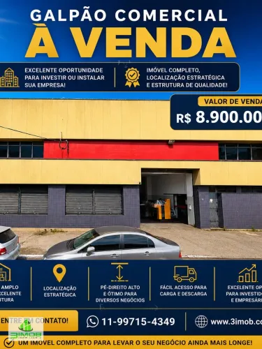 Galpão / Logístico / Industrial - 1.062 m2 A.c. - Brás - São Paulo - SP