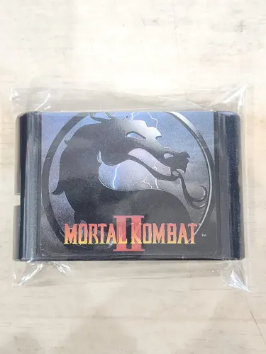 O torneio de lutas está de volta Mortal Kombat 2 de mega drive