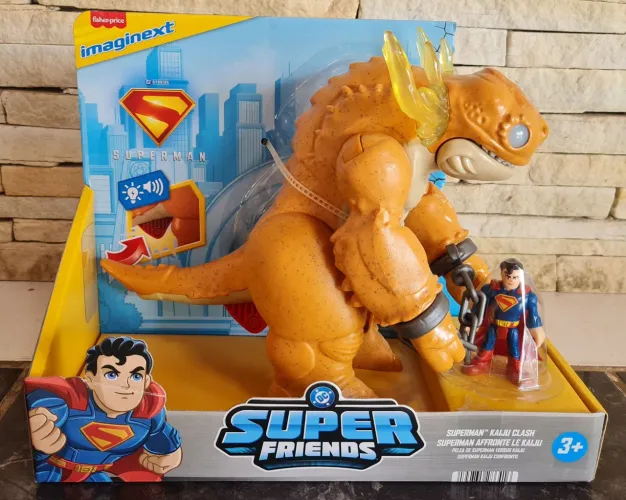 Superman e monstro imaginext 