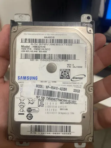 HD Samsung 320GB + Windows