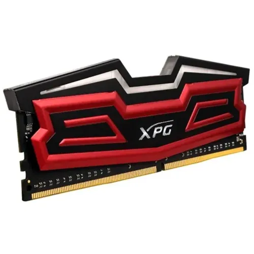 2 Memória DDR4 XPG Dazzle, 8GB 2400MHz, Red LED, AX4U2400W8G16-SRD