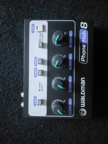Amplificador de fone waldman hub 8