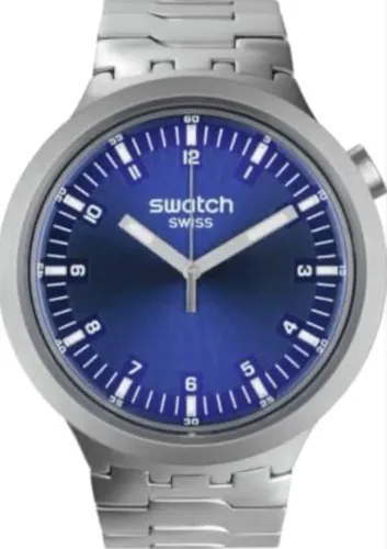 Swatch Big Bold Irony Indigo Hour, Azul, Grande e arrojado
