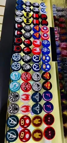100 Peças de Grip Protetora de Silicone para Analógicos de Controles PS4, PS5, Xbox etc