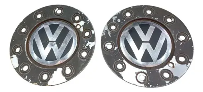 Calota Miolo Roda Vw Golf Bora Beetle 1999 2013 Prata