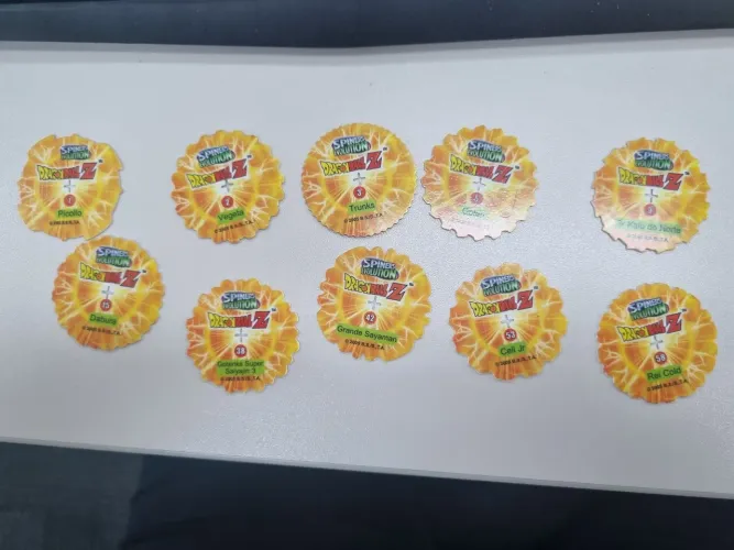 Tazos DB e Máscara Reservado