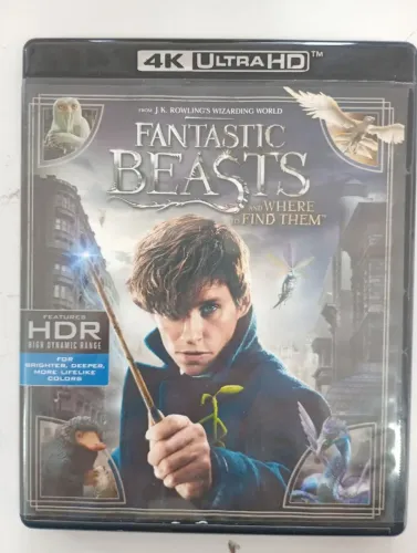 Blu-ray 4k+ blu-ray animais fantásticos e onde habitam
