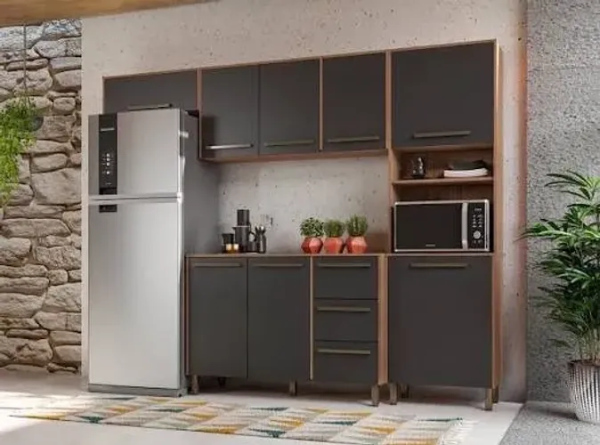 Cozinha Completa com Balcão -Entrega Grátis -