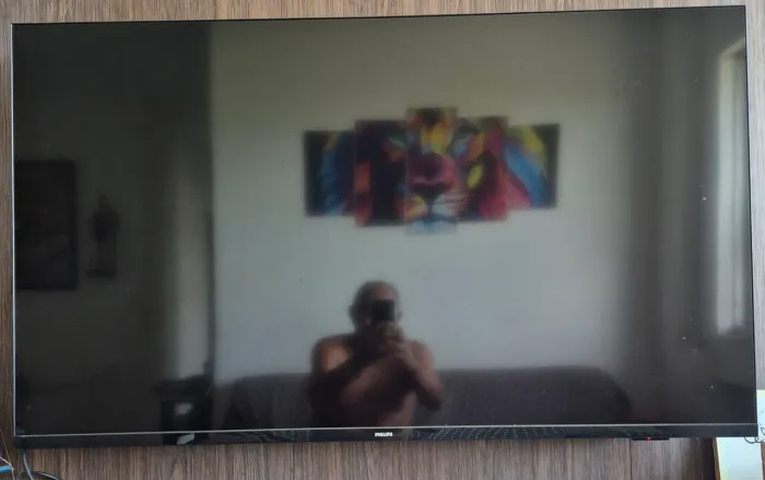 TV PHILIPS 50" COM DEFEITO.