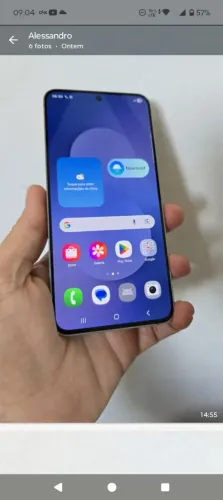 Galaxy S25 top luxo novo