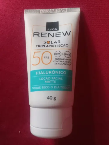 Solar tripla proteção facial Renew 