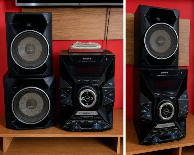 som da sony com Bluetooth usb dj led 2200w 