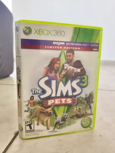 Jogos Xbox 360 originais - The sisms 3 e The Sims pets