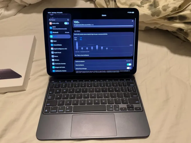 iPad Pro m5 com Magic Keyboard