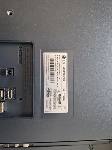 TV LG para peças