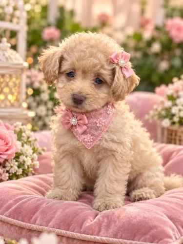 Sua melhor escolha! Poodle fêmea micro toy