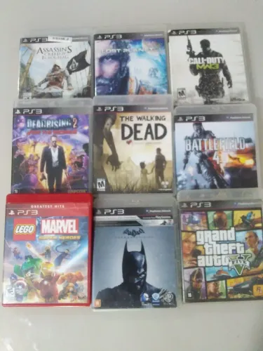 Jogos mídia física ps3 PROMOÇÃO