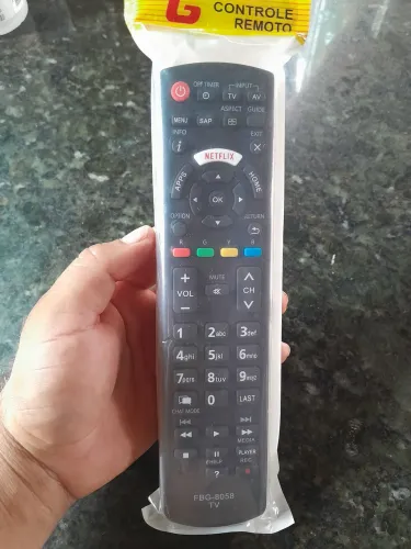 Controle de tv Panasonic smart