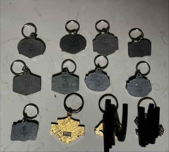 Chaveiros Harley Davidson originais raros
