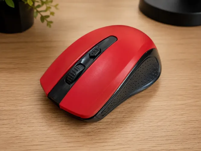 Mouse Sem Fio Kapbom KA-633 com Receptor USB e Botão DPI