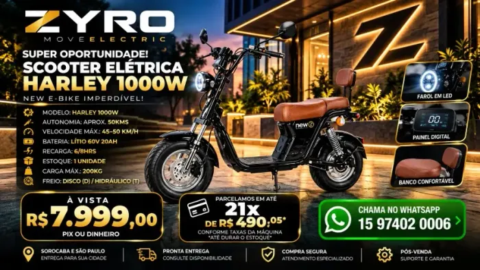 Scooter , bike moto eletrica oportunidade valor de Atacado
