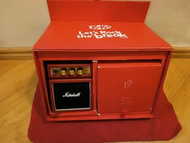 Marshall® Mini Amplificador Rock in Rio® 40 Anos