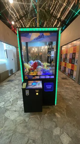 Máquina de pelúcia
