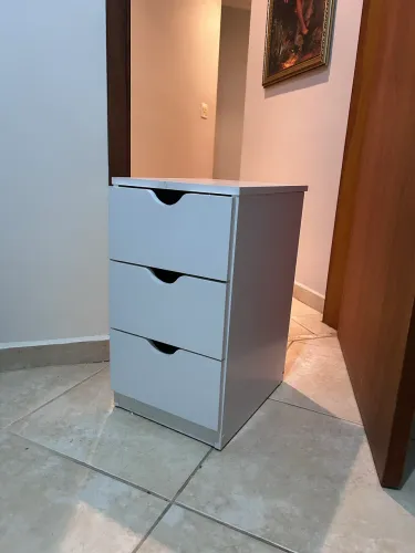 Gaveteiro de Chão Multivisão Branco - Ótimo Estado