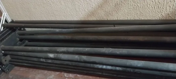 Barras fixas para academia