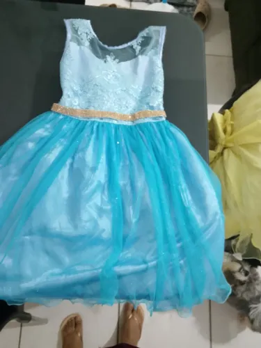 Vestido de festa infantil