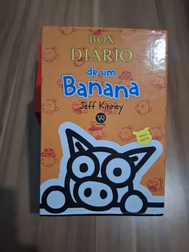 Coleção completa do clássico Diario de um Banana, volumes 1 ao 10 (Box Original)