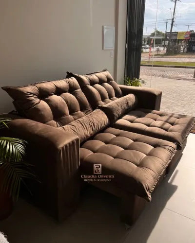 Sofá Retrátil Reclinável 2 Lugares NOVO!!