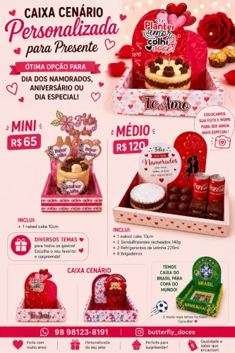 Cesta Cenário personalizada