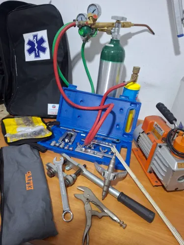 vendo ferramentas para refrigeracso kit semino