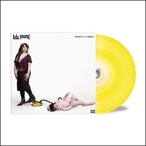 Vinil Lola Young - I'm Only Fucking Myself (Yellow Vinyl) Importado e Lacrado