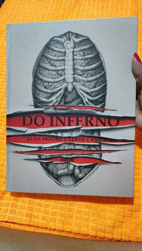 Livro "Do Inferno" capa dura