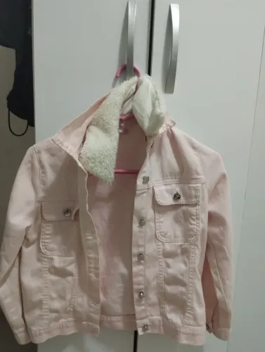 jaqueta rosa de 8 a 10 anos 