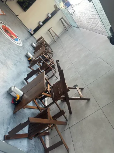 Mesas com cadeiras