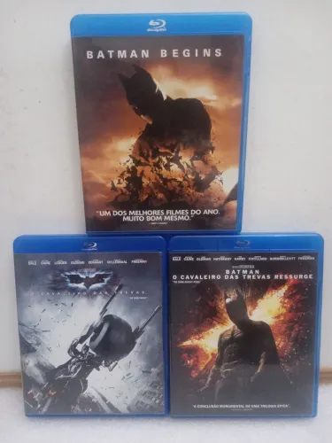 Coleção Batman O cavaleiro das Trevas a trilogia original