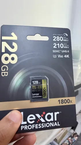 Cartão De Memória SDxc Lexar 128GB Original 