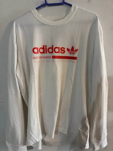 Camisa manga longa adidas originals - m