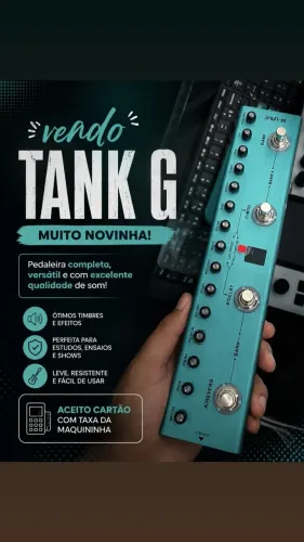 Pedaleira Tank G novinha