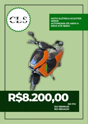 Scooter elétrica 1000w