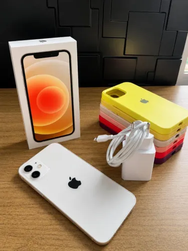 iPhone 12 Branco completo | Todo original | Impecável | Aceito cartão 