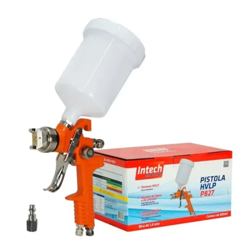 Pistola para pinturas com compressores