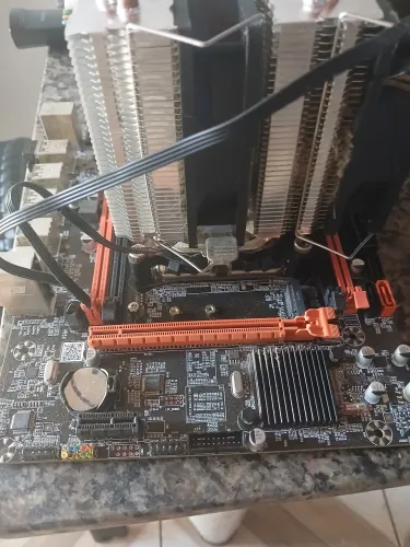 Placa mãe x99 + processador Xeon 2620 + cooler