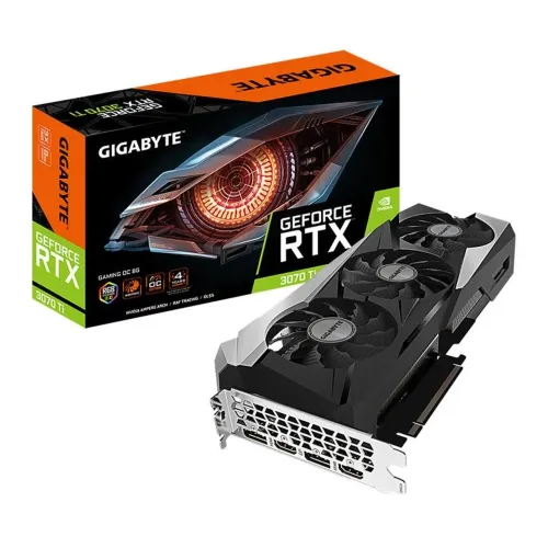 PLACA DE VIDEO GIGABYTE GEFORCE RTX 3070 TI GAMING OC, 8GB, GDDR6X, 256-BIT OC-8GD