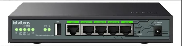 Roteador Intelbras Load Balance Vpn Gigabit R3005g Gerenc