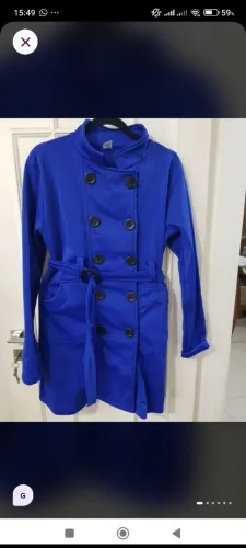 Sobretudo azul