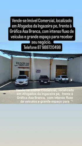 IMÓVEL COMERCIAL EM AFOGADOS DA INGAZEIRA PE